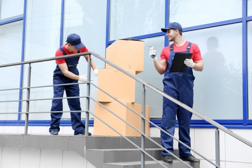 Removal van service for home moves in Battersea