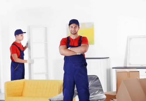 Furniture dismantling and reassembly during an office move