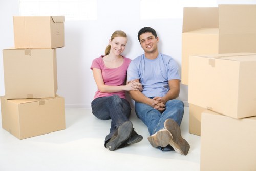 Packing and furniture handling for a Battersea home move