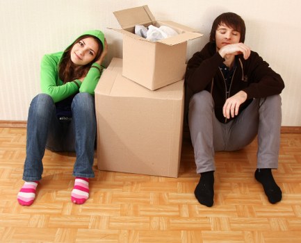 Removal team moving household items for a Battersea move