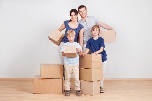 Man and van vehicle helping with a Battersea home move