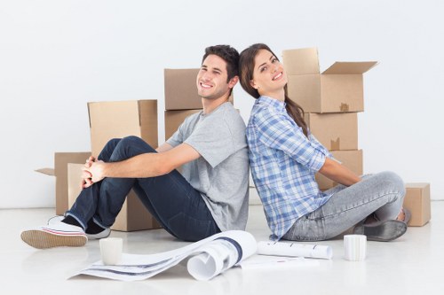 Commercial removal service for a Battersea office move
