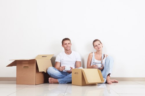 Trusted Battersea removals service completing a smooth move