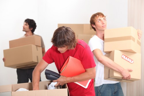 Local removals specialists handling furniture in Battersea