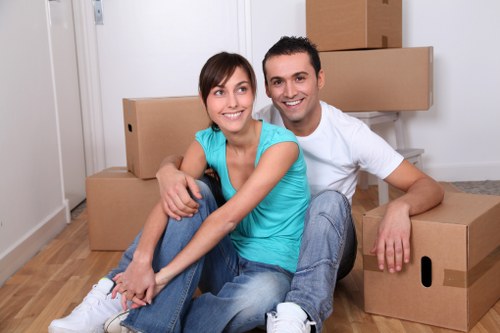 A local van service helping with flat moves and deliveries in Battersea