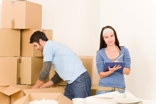 Commercial removals support for a Battersea business move