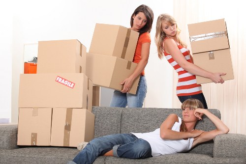 Careful handling of furniture during a Battersea relocation